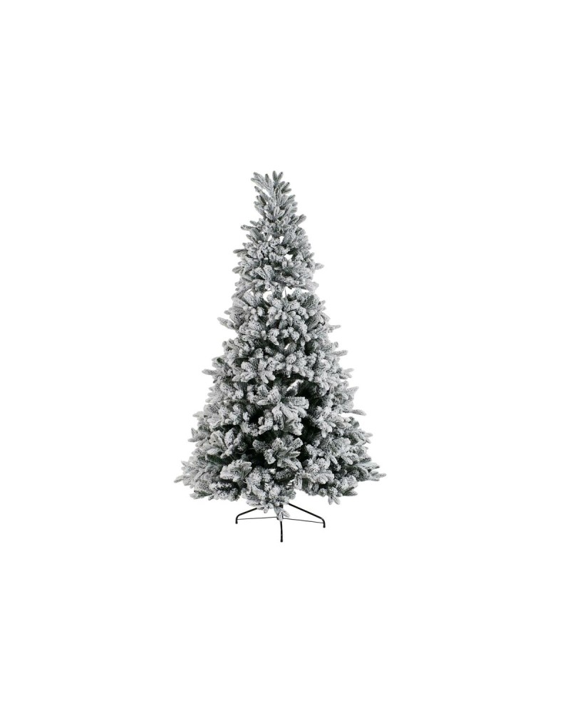 Christmas Fir DKD Home Decor Snowy White Green 140x140x210 cm, Polyethylene
